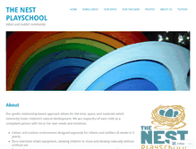 Tablet Screenshot of nestplayschoolpdx.com